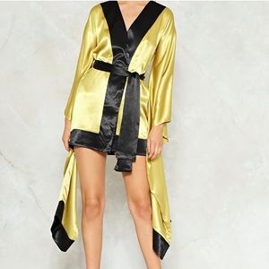 Nasty Gal Kimono Robe Dress